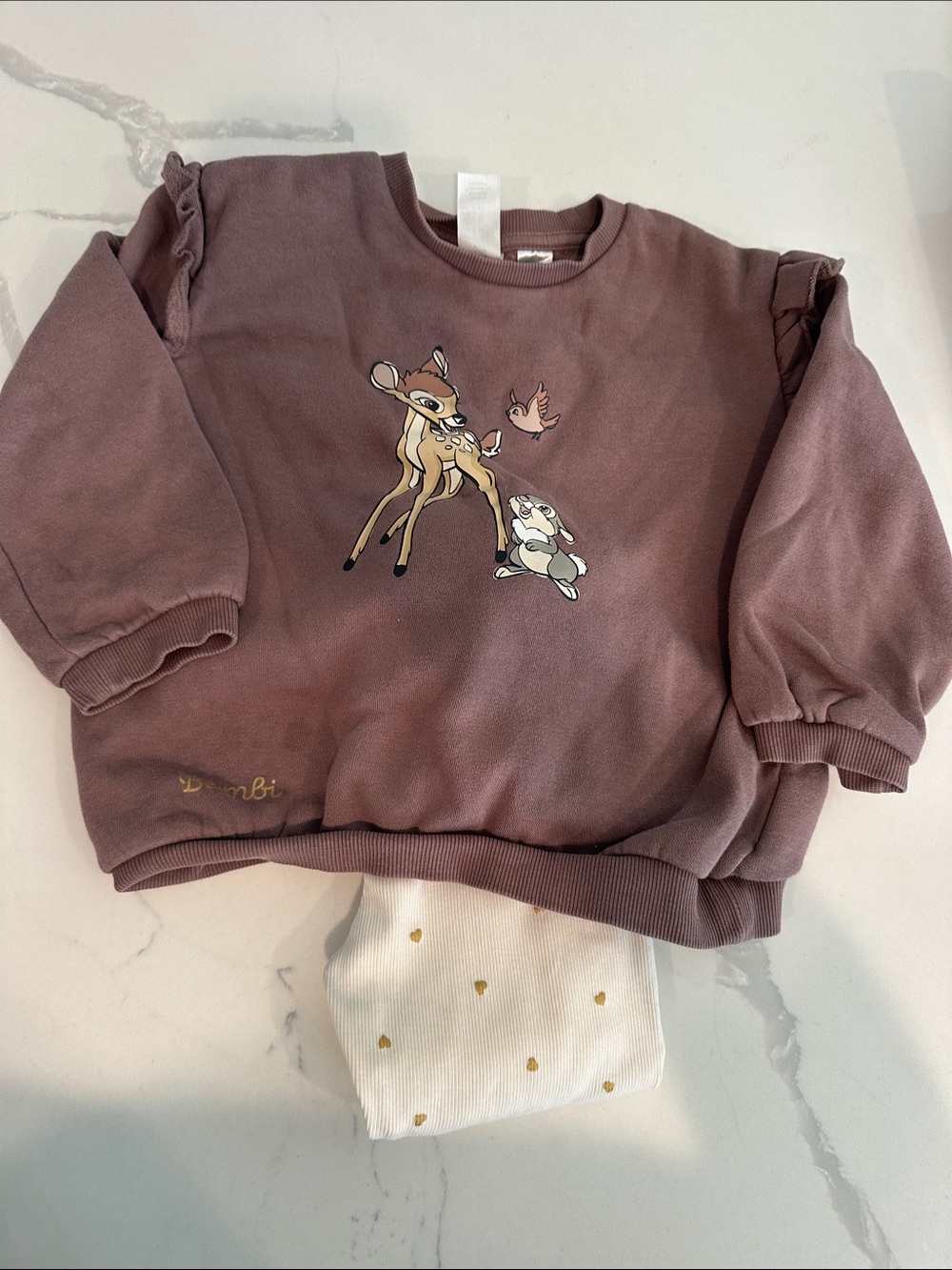 Disney Mauve Bambi & Thumper Graphic Sweatshirt